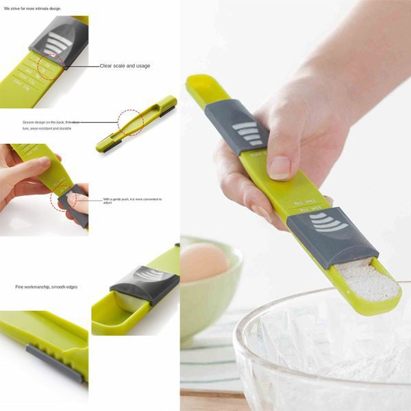 قیمت و خرید قاشق اندازه گیری دو طرفه پیمانه Spoon