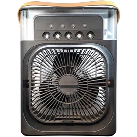 قیمت و خرید بهترین پنکه رومیزی مه پاش portable mini cold fan (4رنگ) 7 قیمت و خرید بهترین پنکه رومیزی مه پاش portable mini cold fan Desktop fan misting portable cold fan