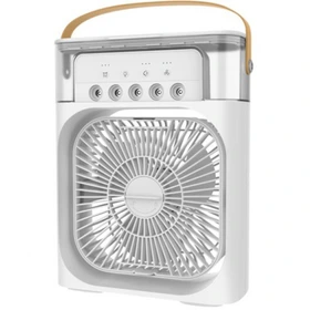 قیمت و خرید بهترین پنکه رومیزی مه پاش portable mini cold fan (4رنگ) 8 قیمت و خرید بهترین پنکه رومیزی مه پاش portable mini cold fan Desktop fan misting portable cold fan